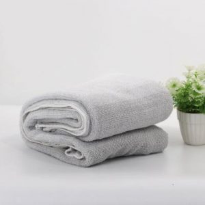 100% High Quality Absorbent Extra Soft Cotton Towel 2 shaded (brown and white)