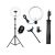 10 Inches Ring Light With 160Cm Extendable Tripod Stand, Sensyne Led Circle Lights with Remote & Phone Holder for Live Stream/makeup/YouTube Video/TikTok, Compatible with All Phones